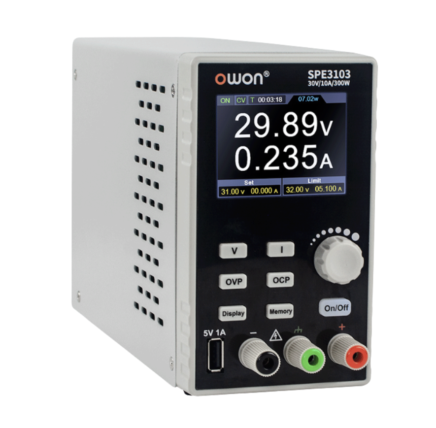 OWON SPEシリーズ プログラマブル直流電源 (150W~300W)