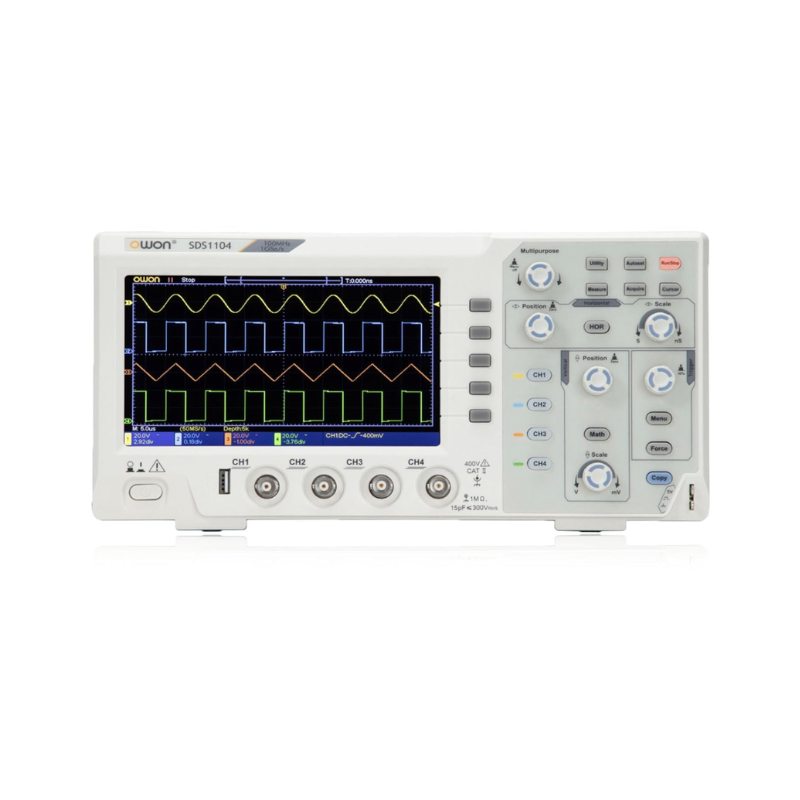 OWON SDS1104 ベンチトップ・デジタル・オシロスコープ