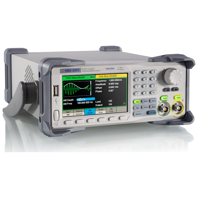 SIGLENT（シグレント） SDG1000Xシリーズ  任意波形ファンクション・ジェネレータ