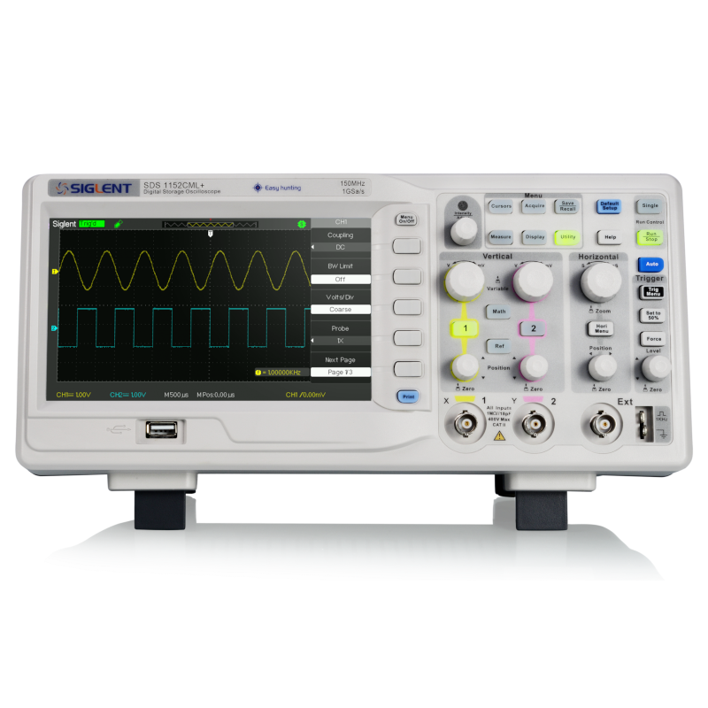 SIGLENT （シグレント）SDS1102CML+ シリーズ ベンチトップ・デジタル・オシロスコープ