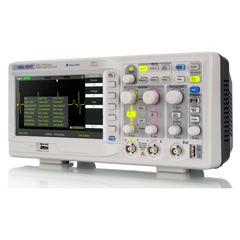 SIGLENT (シグレント)SDS1102CML+ シリーズ ベンチトップ・デジタル・オシロスコープ