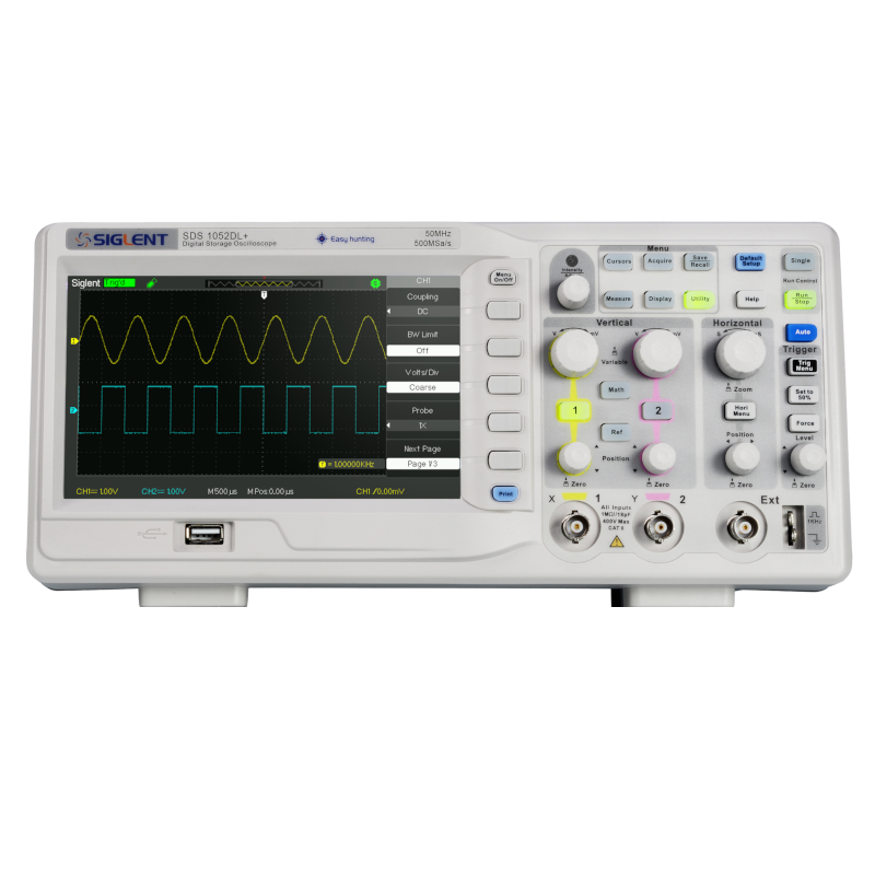 SIGLENT （シグレント）SDS1052DL+シリーズ ベンチトップ・デジタル・オシロスコープ