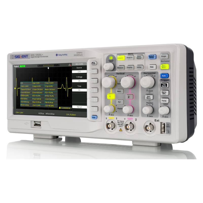 SIGLENT (シグレント)SDS1052DL+シリーズ ベンチトップ・デジタル・オシロスコープ