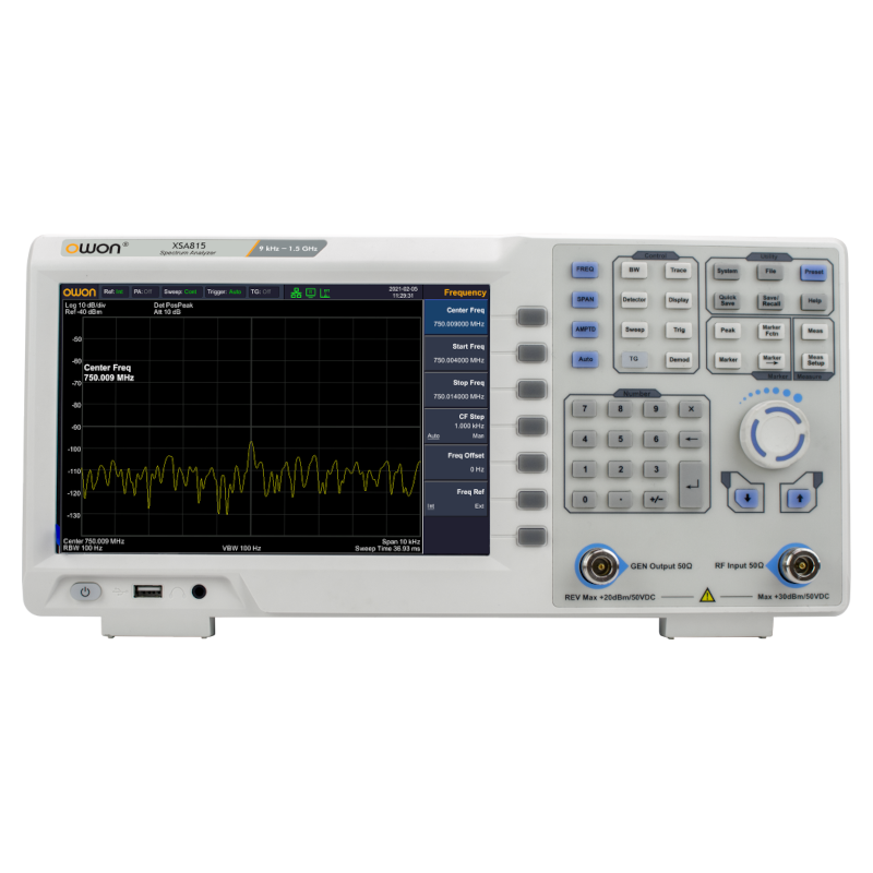 OWON（オウオン） XSA800シリーズ ベンチトップ・スペクトラム・アナライザ