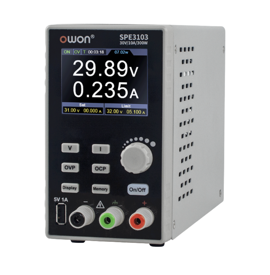 OWON SPEシリーズ プログラマブル直流電源 (150W~300W)