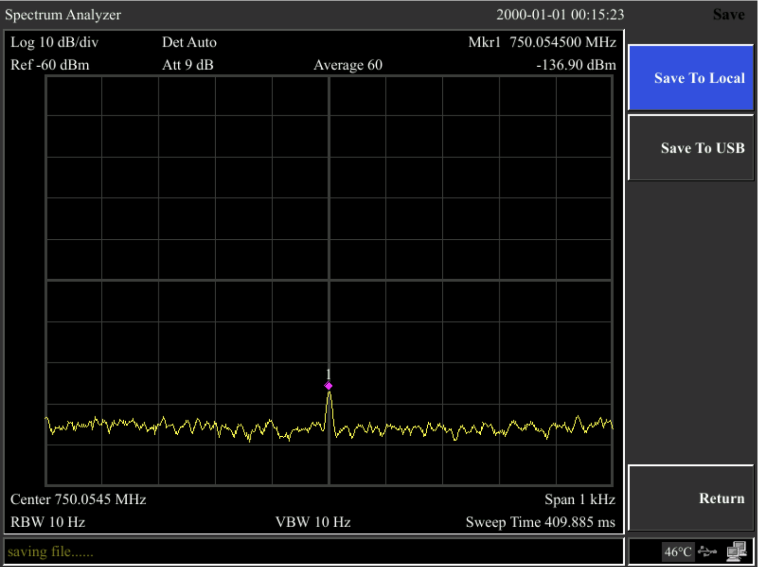 10Hz RBWΤȤ-130dBDANL