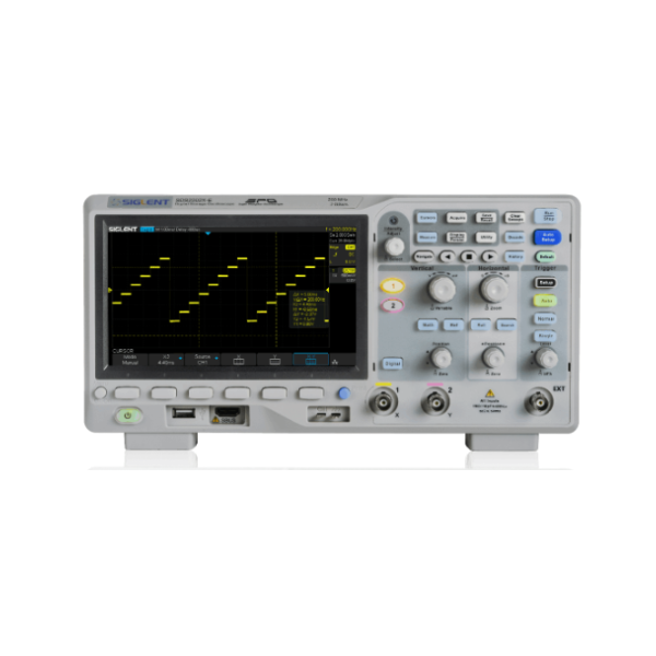 SIGLENT SDS2000X-Eシリーズ デジタル・オシロスコープ（型番：SDS2202X-E、200MHz、2CH）