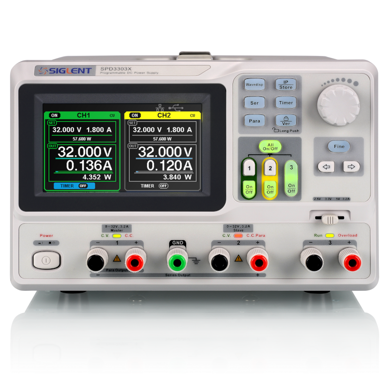 SIGLENT （シグレント）プログラマブル直流電源 SPD3000Xシリーズ