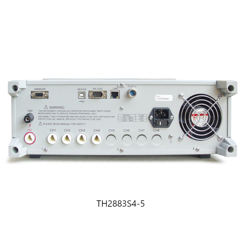 インパルス巻線試験機 TECHMIZE 型式：TH2883Sシリーズ