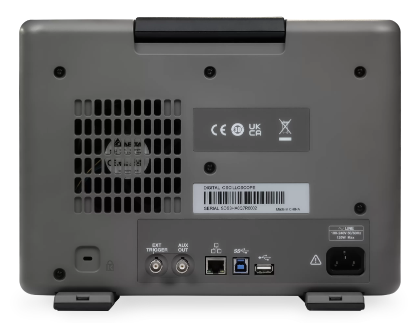 SIGLENTSDS3000X HDシリーズ デジタル・オシロスコープ（型番：SDS3104X HD、1GHz、4CH+EXT）