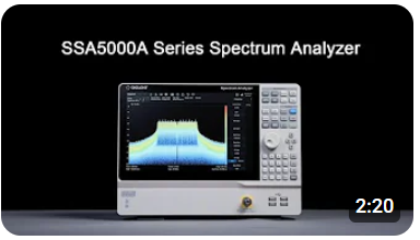 SSA5000A スペクトラムアナライザ　製品紹介