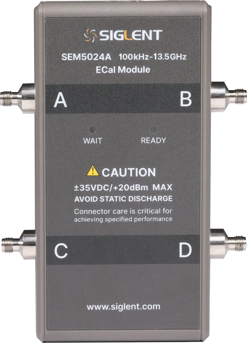 SIGLENT（シグレント） E-CALモジュール　型式：SEM5024A（4 ports, 100 kHz~13.5 GHz, 3.5 mm female ）