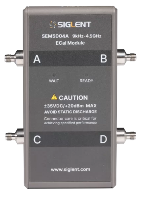 SIGLENT社 E-CALモジュール　型式：SEM5004A（4 ports, 9 kHz~4.5 GHz, SMA female ）