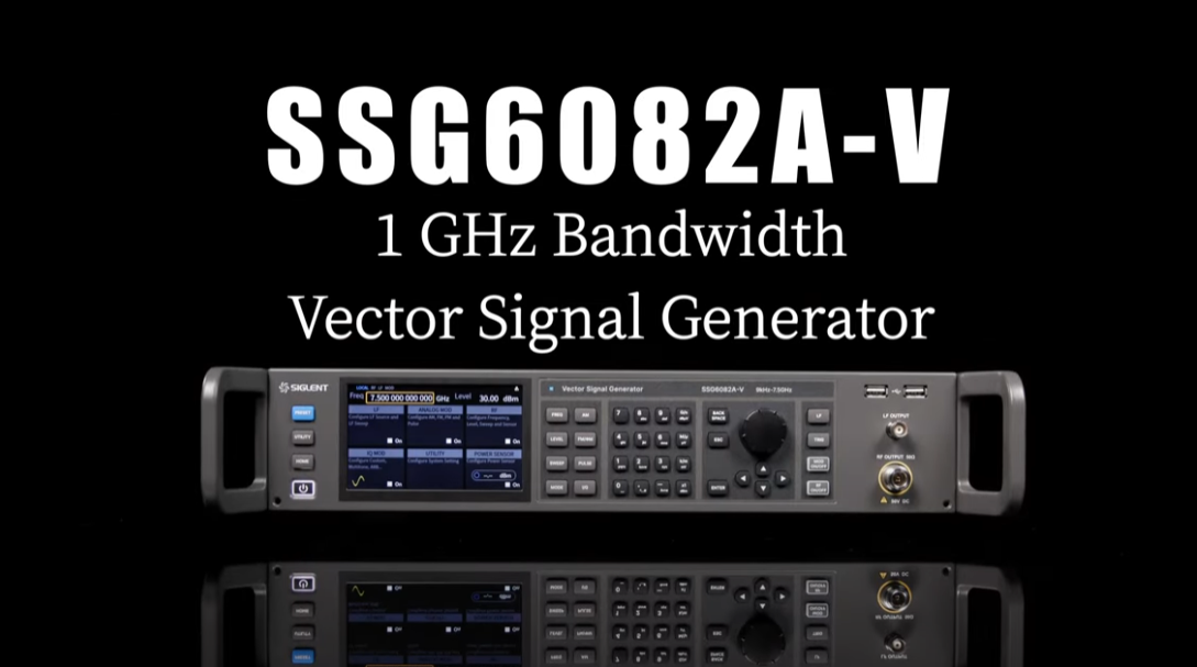SIGLENT社（シグレント） SSG6082A-V ベクトル・信号発生器動画紹介