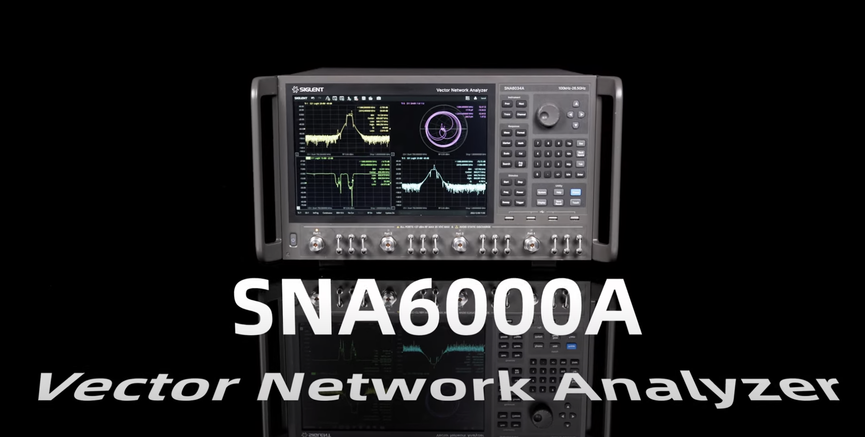 SIGLENT社（シグレント）SNA6000A ベクトルネットワークアナライザ動画紹介