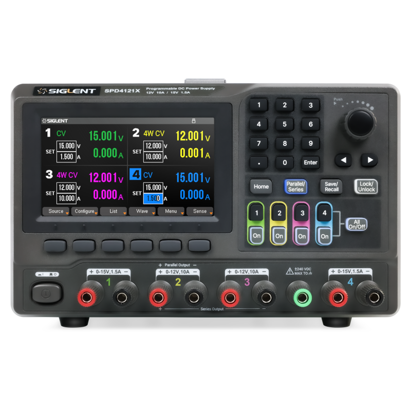 SIGLENT （シグレント）プログラマブル直流電源 SPD4000Xシリーズ