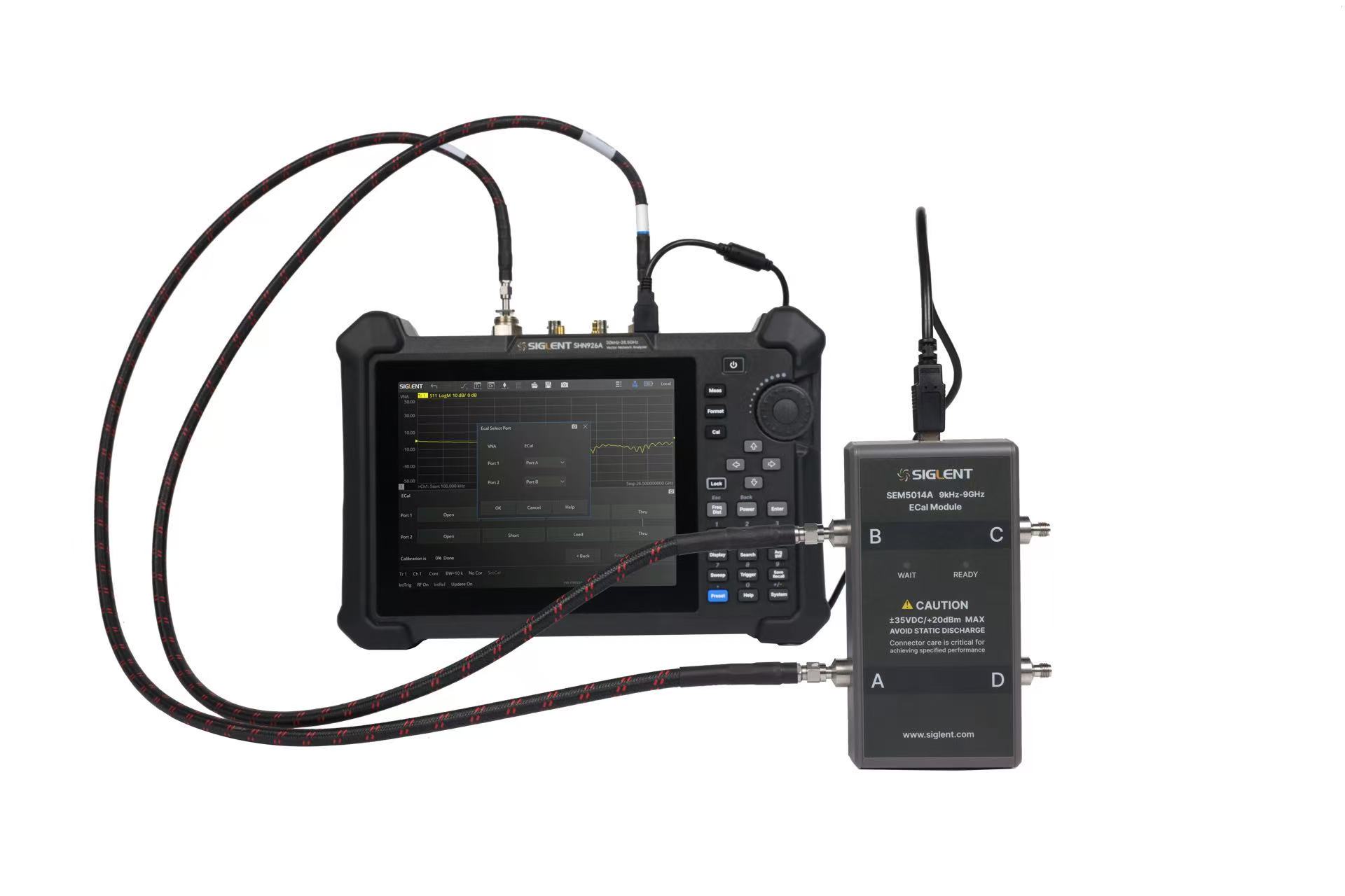 SIGLENT（シグレント） ポータブル・ベクトル・ネットワークアナライザ SHN900Aシリーズ