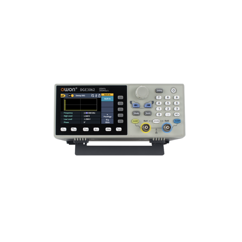 OWON(オウオン) DGE3000シリーズ, 任意波形ファンクションジェネレータ
