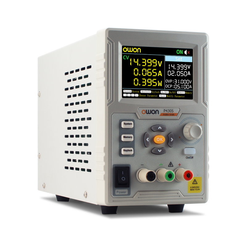 OWON(オウオン)社 P4000シリーズ 1チャンネル リニア電源