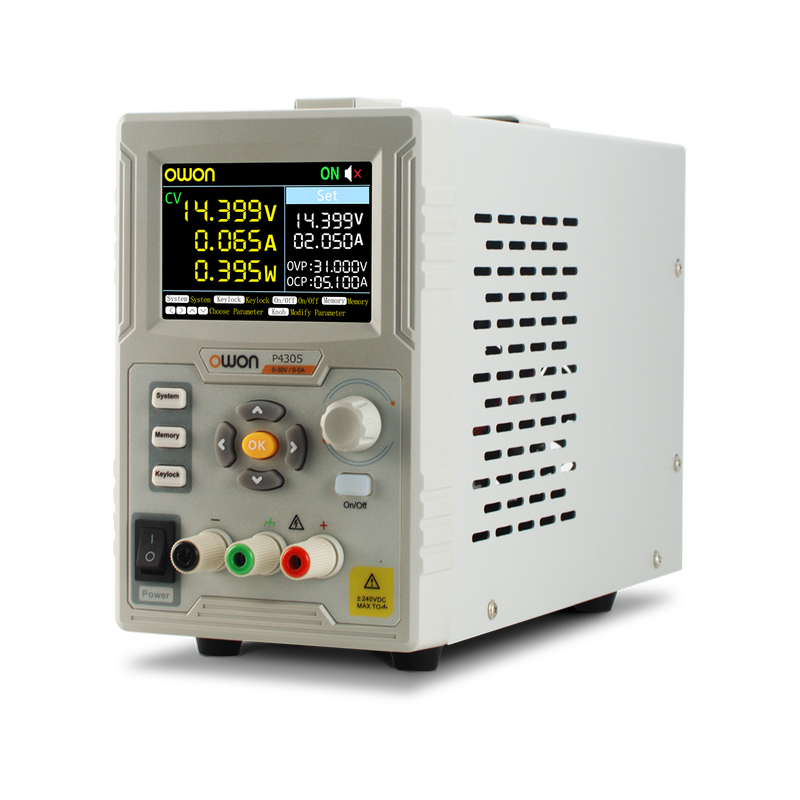 OWON(オウオン)社 P4000シリーズ 1チャンネル リニア電源