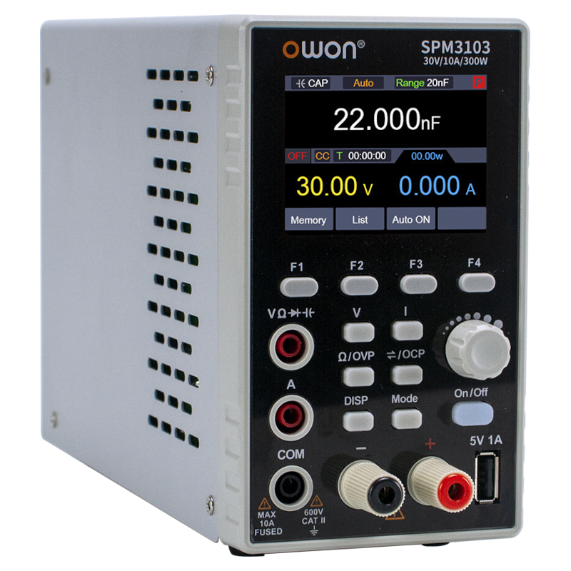 OWON(オウオン) SPMシリーズ, DC電源 & マルチメーター