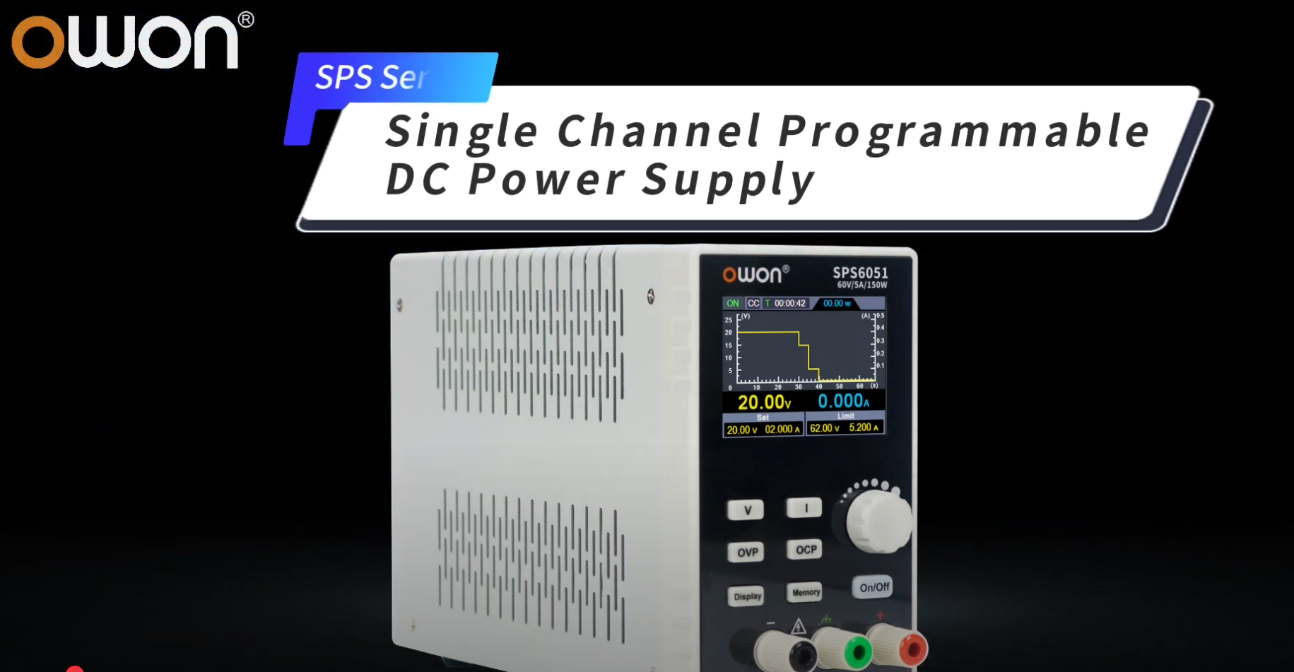 OWON(オウオン)社　SPS電源　製品紹介ビデオ（英語版）