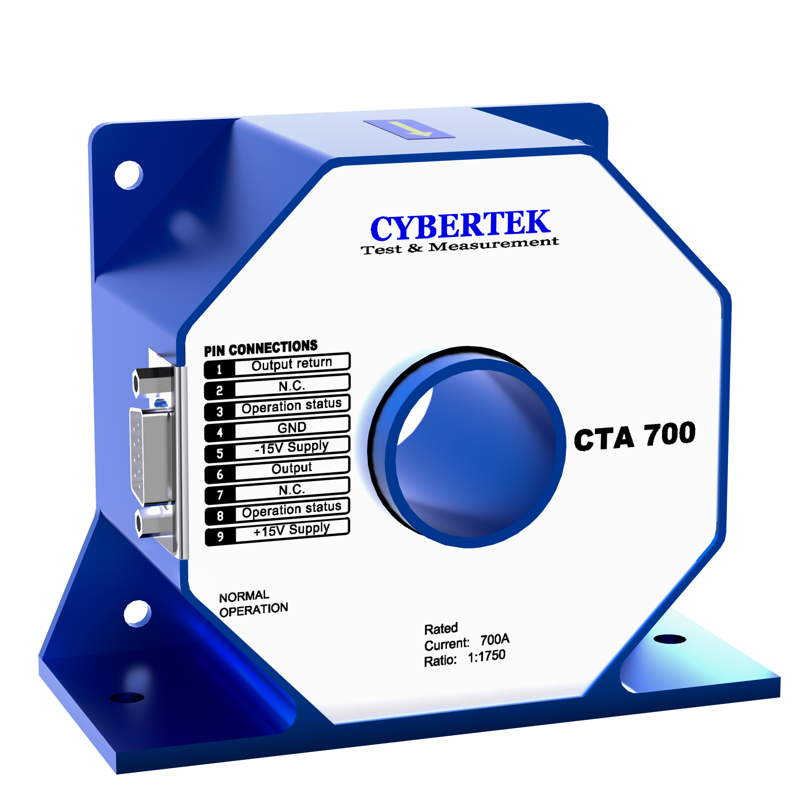 CYBERTEK CTAシリーズ フラックスゲート電流センサ(電流出力)