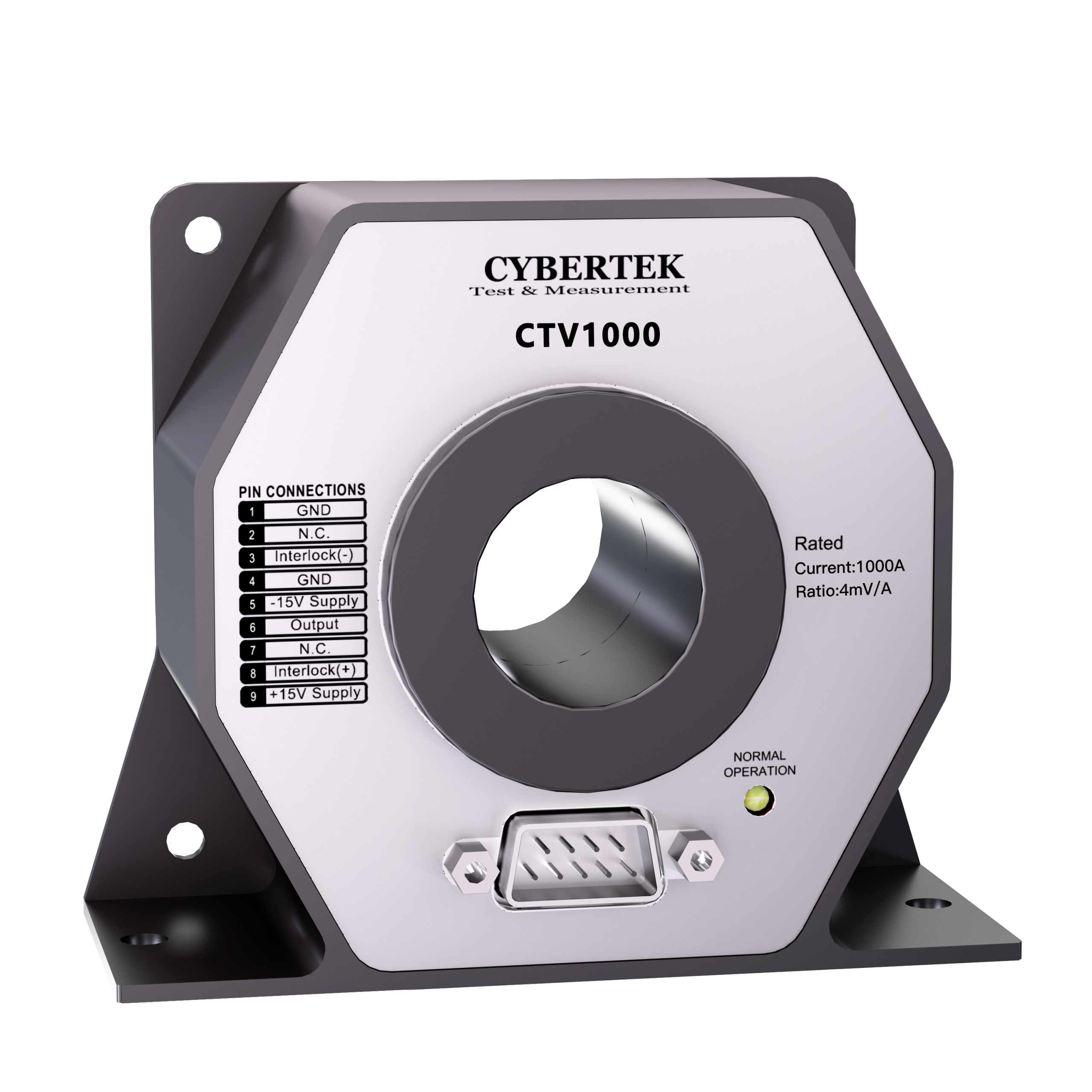 CYBERTEK CTVシリーズ フラックスゲート電流センサ(電圧出力)