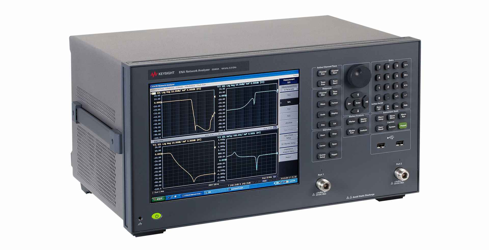 中古 Keysight E5063A ベクトルネットワークアナライザ