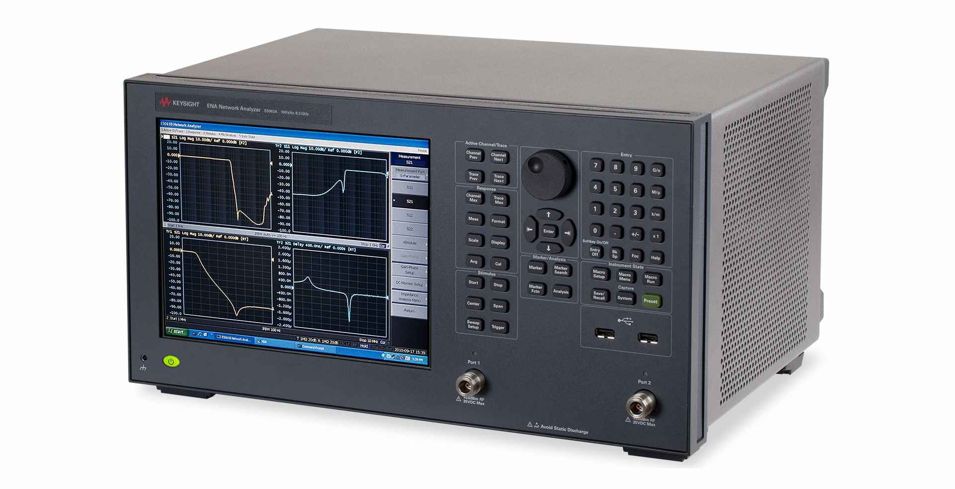 中古 Keysight E5063A ベクトルネットワークアナライザ