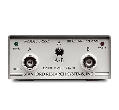 Stanford Research Systems SR552 BJT入力プリアンプ 修理